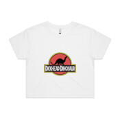 Dickhead Dinosaur - AS Colour - Crop Tee