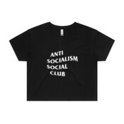 Anti-Socialism Social Club - AS Colour - Crop Tee