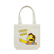 Yeah Nah! - AS Colour - Canvas Carrie Bag