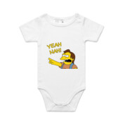 Yeah Nah! - AS Colour - Mini Me One-Piece Tee